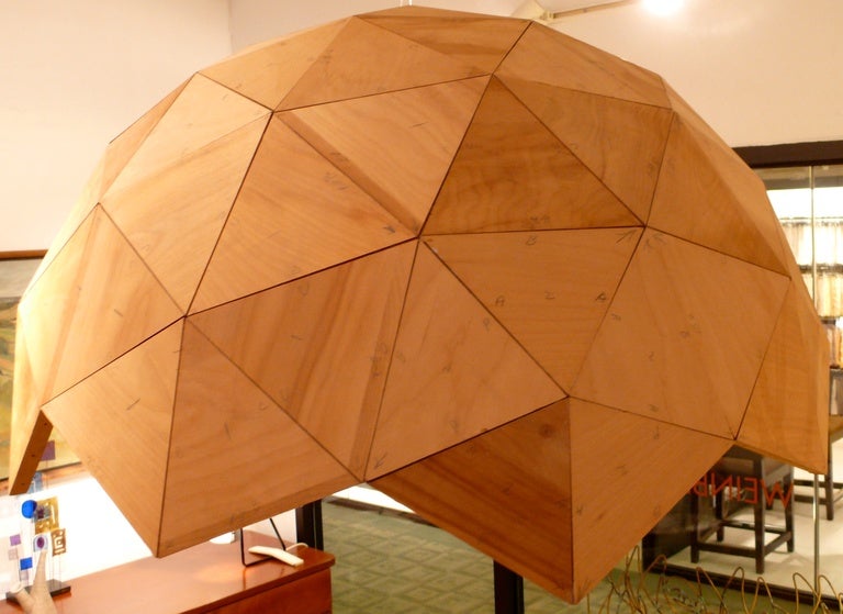 geodesic dome wood