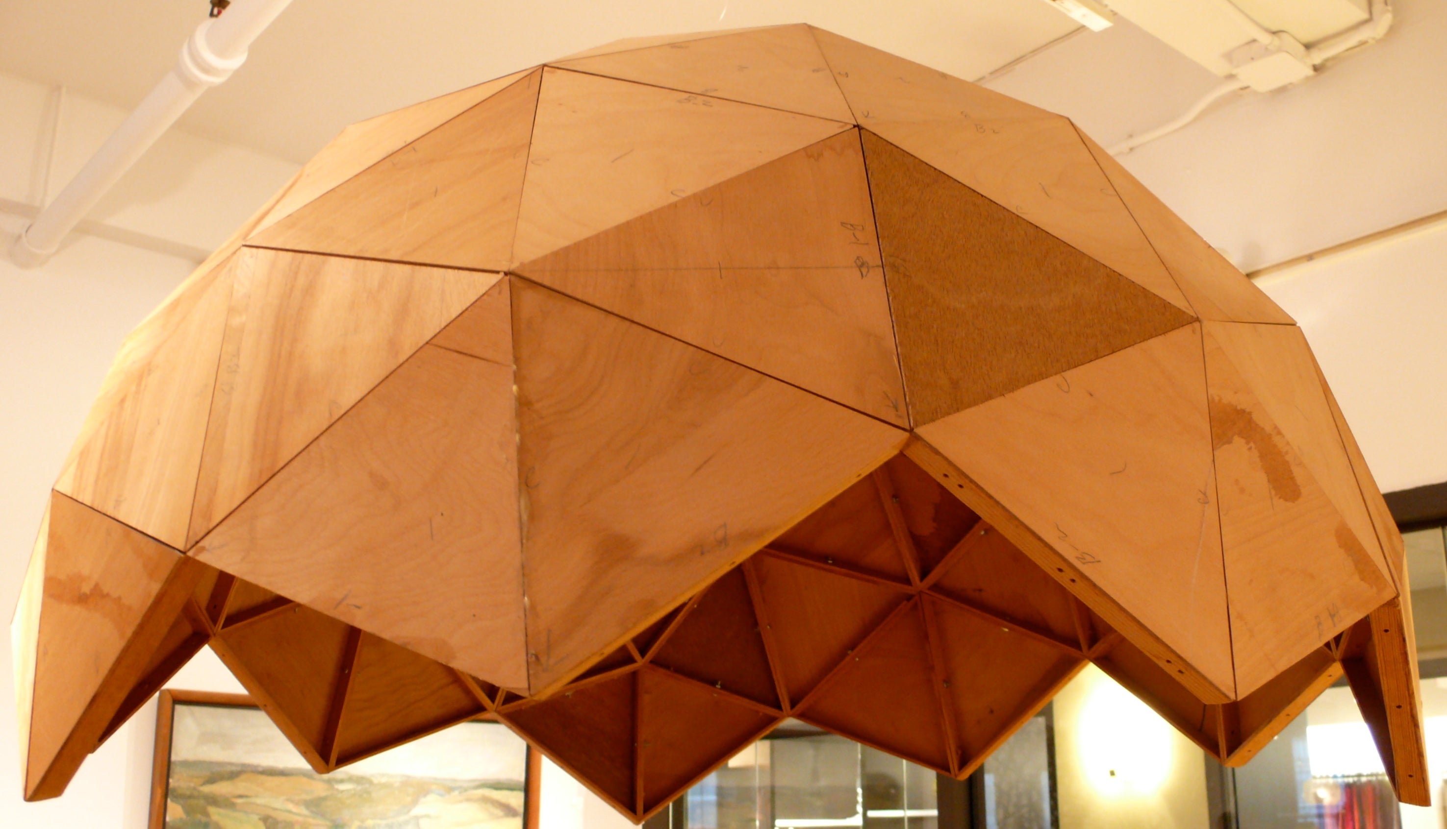 Plywood Geodesic Dome