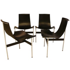 Set of Four Laverne "T" Chairs