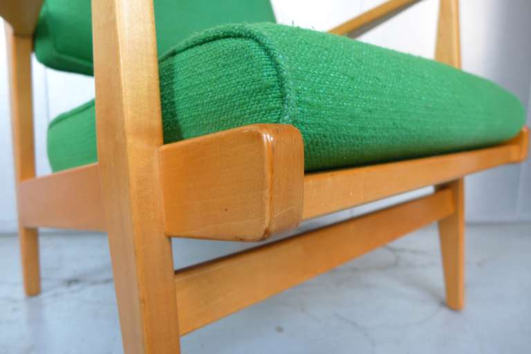 Birch Jens Risom Armchair