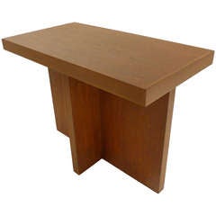 Cruciform Side Table by Vladimir Kagan