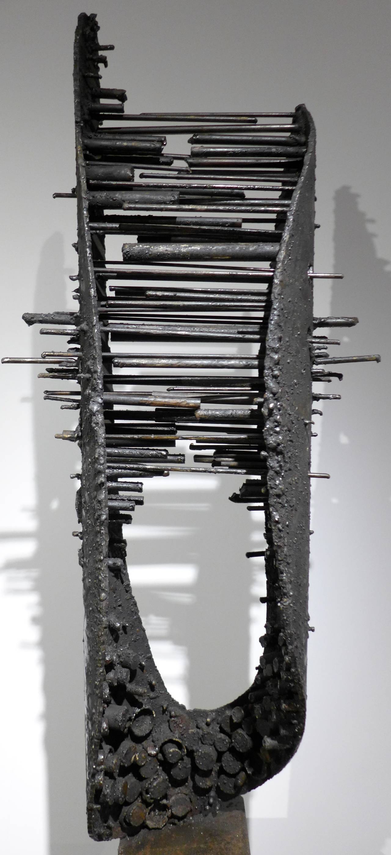 Blackened James Bearden Sculpture 