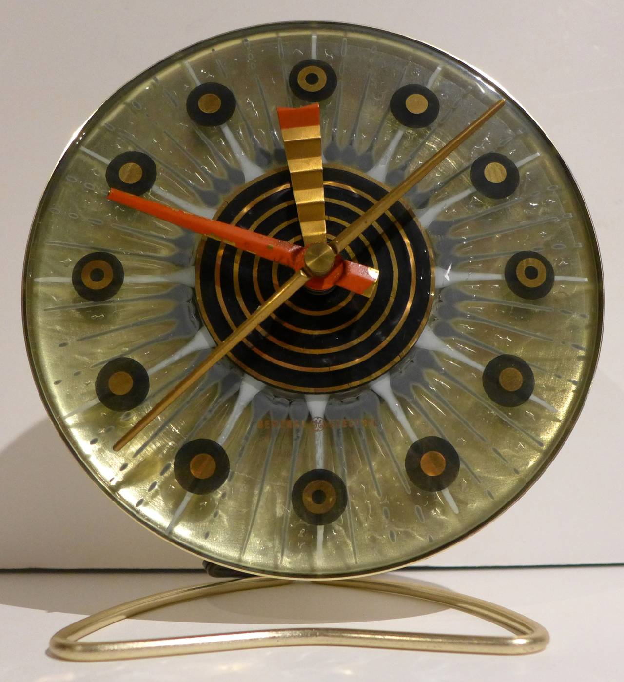 higgins glass clock