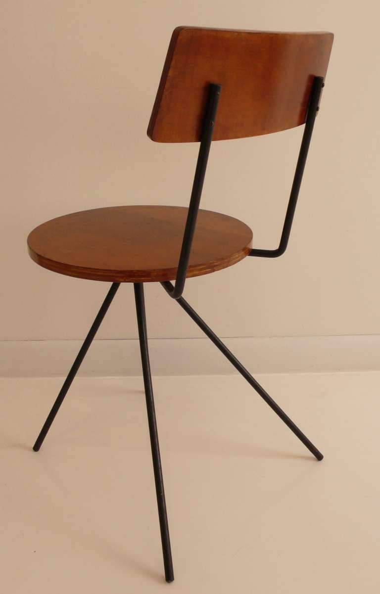 Rare Norman Cherner Chair In Good Condition In New York, NY