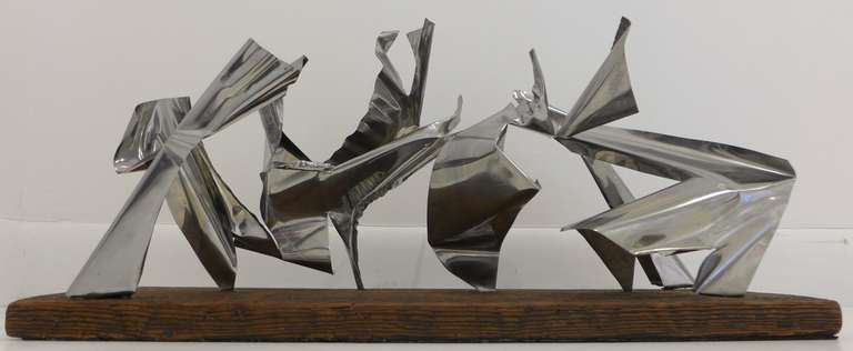Mid-Century Modern Abstract Sculpture by John Chase Lewis