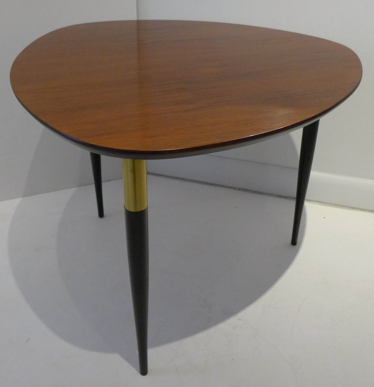 Mid-20th Century Erno Fabry Nest of Tables with Exotic Wood Inlay