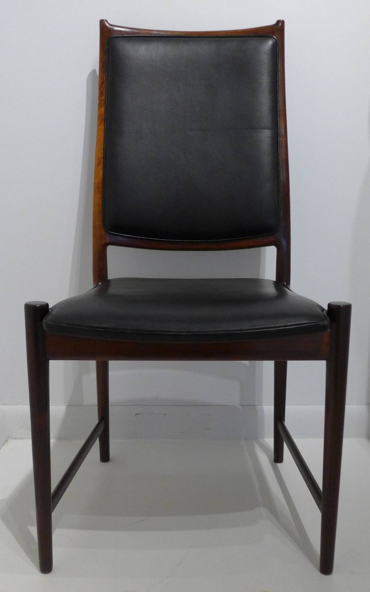 Danish Elegant Rosewood Chair by Torbjorn Afdal