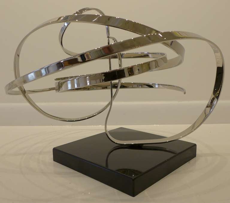 Modern Kinetic Metal Sculpture by Michael Cutler