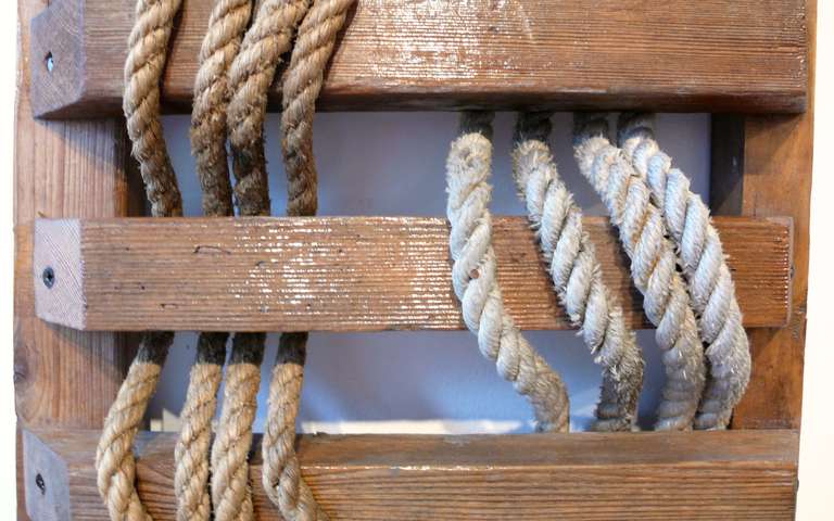 Modern Rope and Wheel Series #7 by Gabrielle Roos