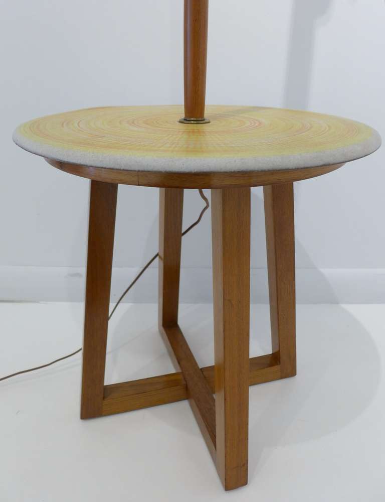 Design Technics Lamp Table with Ceramic Shelf 1