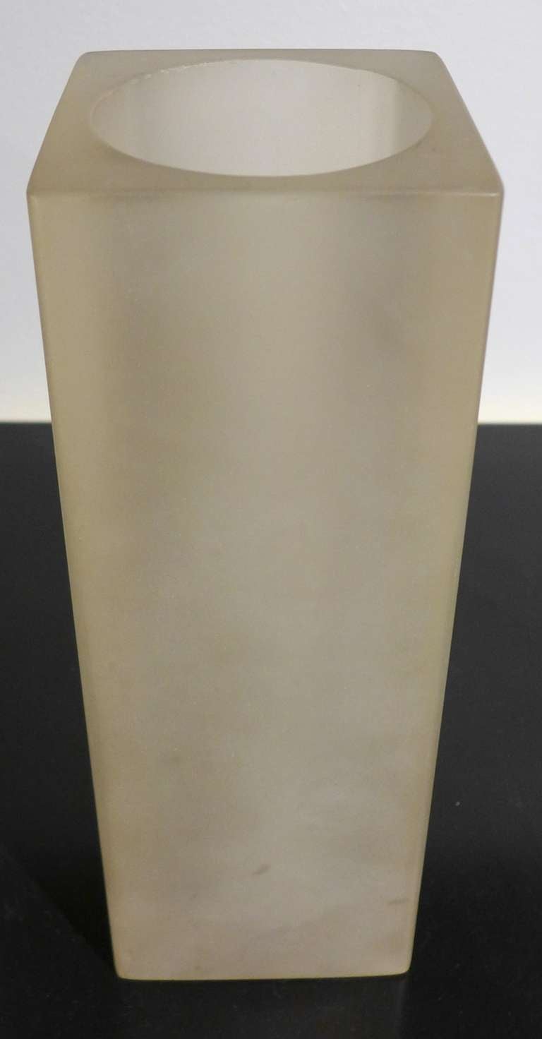 Modern Pair of Resin Vases by Martha Sturdy