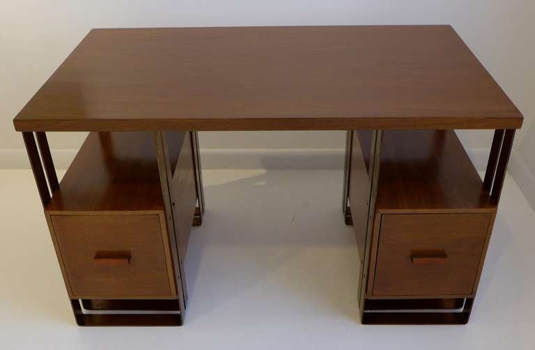 Art Deco Donald Deskey Machine Age Desk For Sale