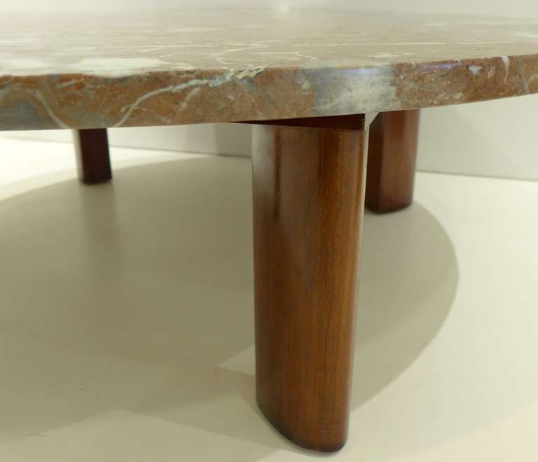 Italian Marble Top Cocktail Table