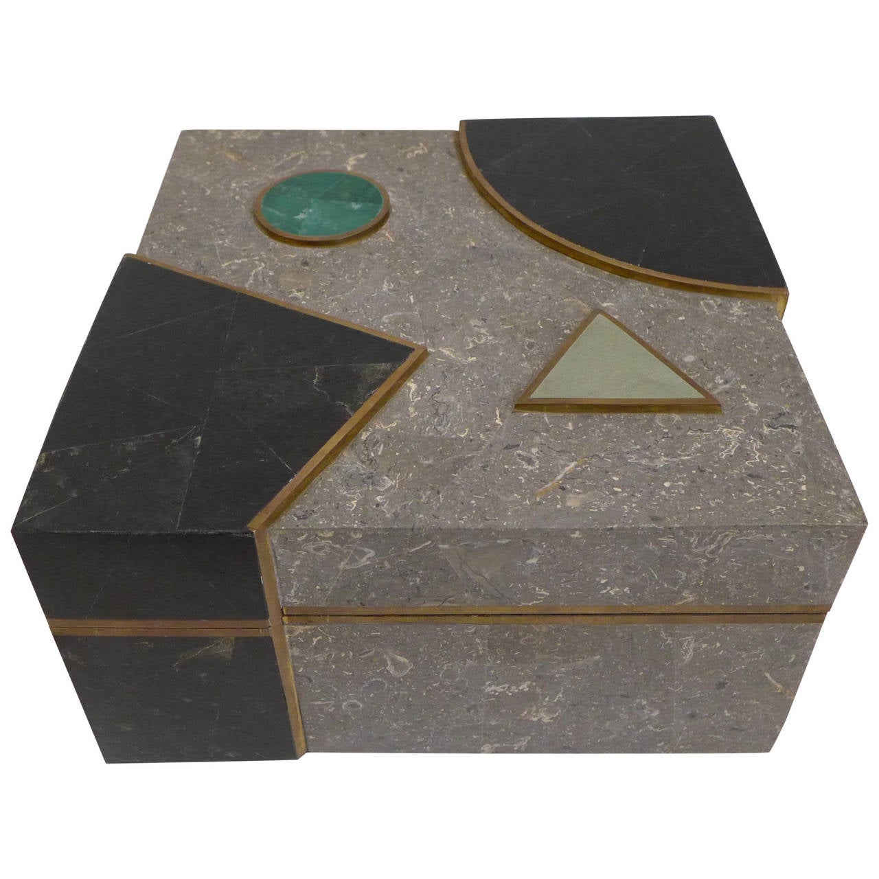 Tesselated Stone Box by MaitlandSmith at 1stdibs