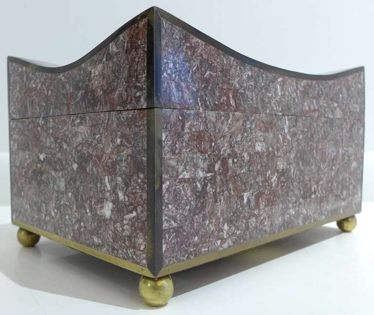 Maitland Smith Box with Curved Top