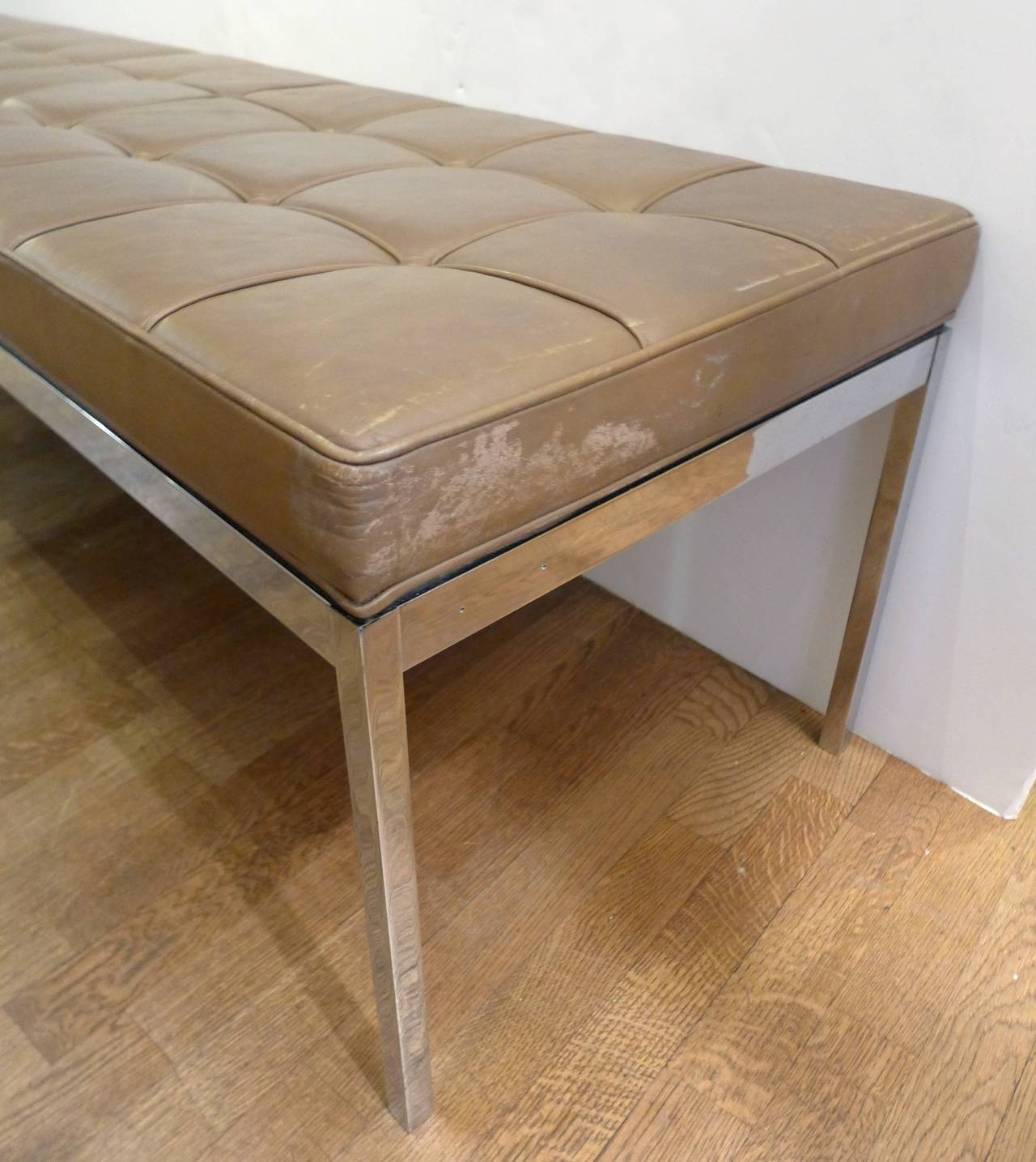 Late 20th Century Florence Knoll Bench