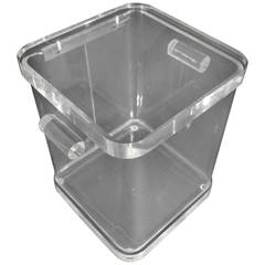 Lucite Ice Bucket