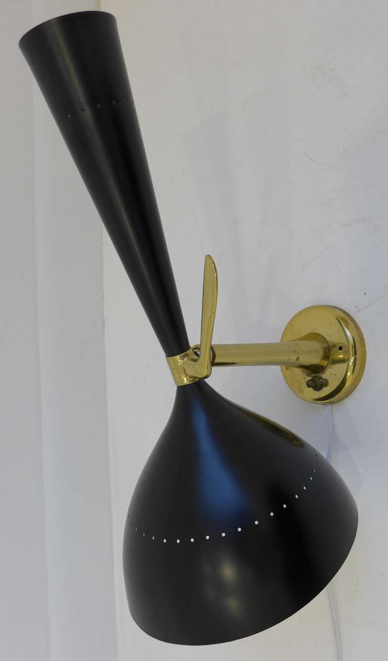 Rare Stilnovo Applique at 1stDibs