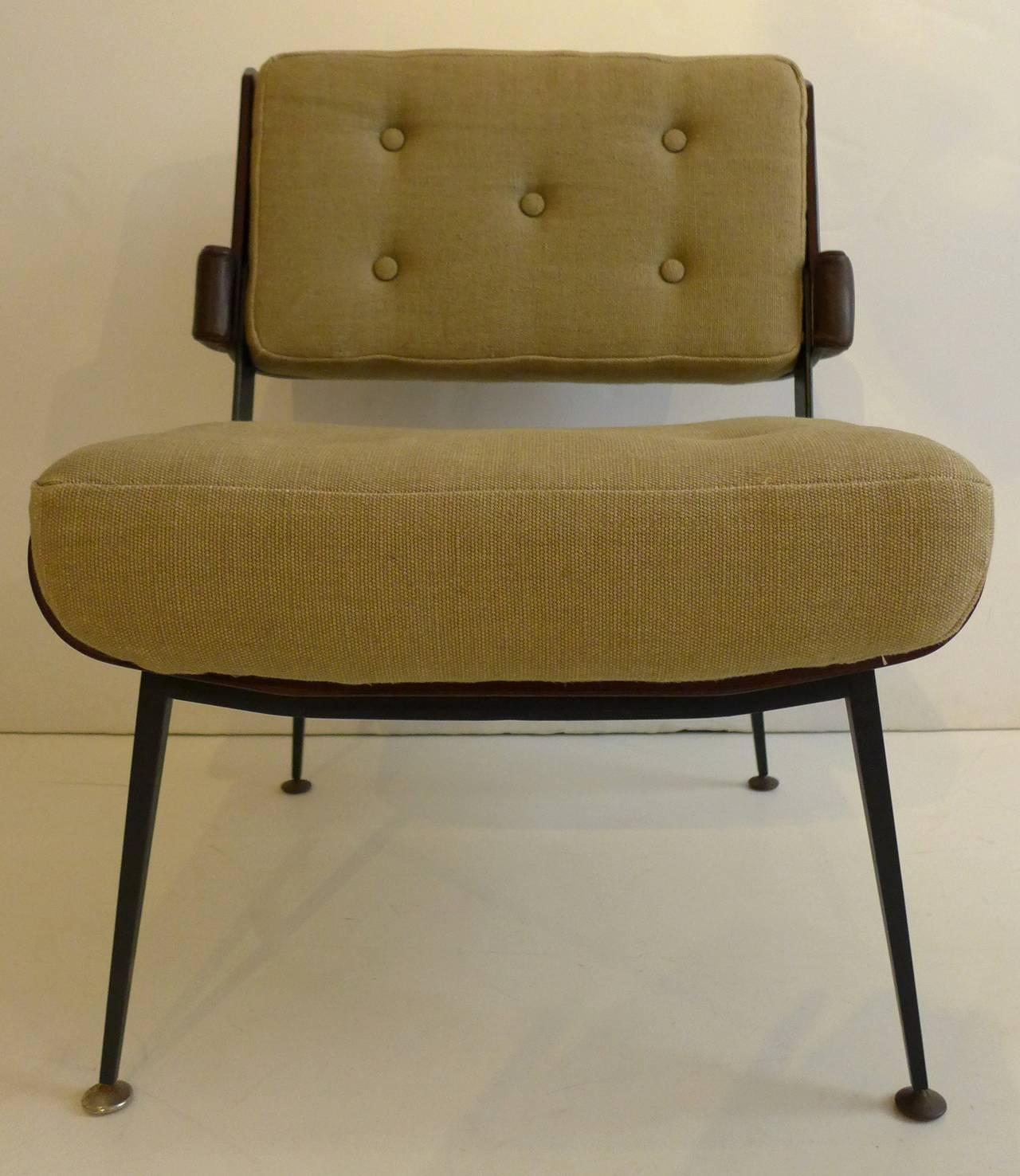 French Pair of Lounge Chairs by Alain Richard