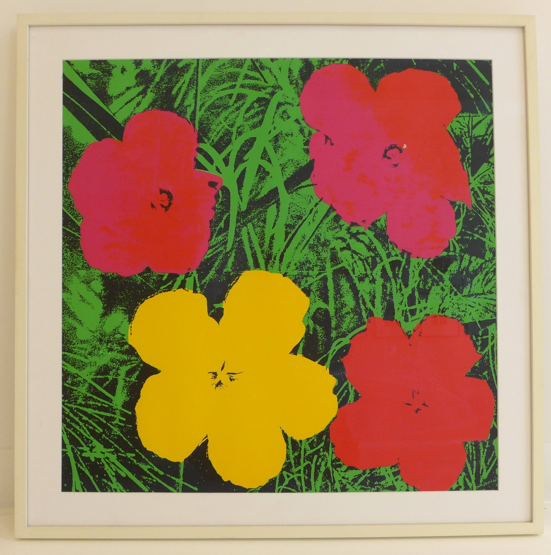 Andy Warhol Flowers Nouvelles Images