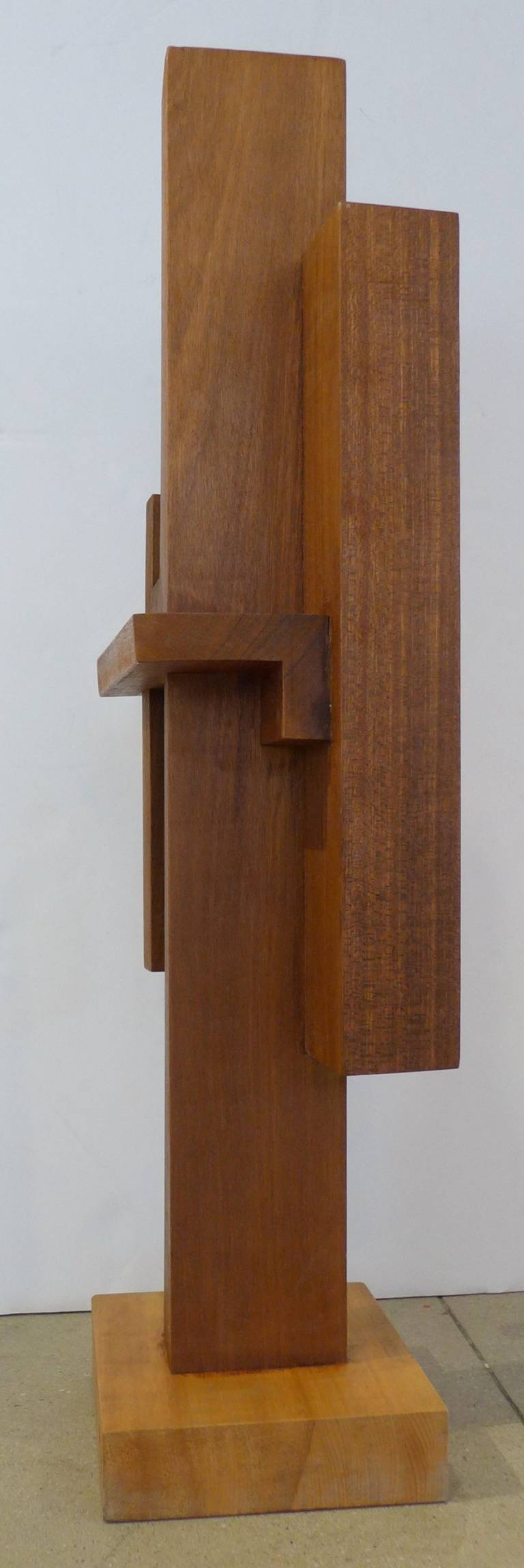 20th Century Tall Constructivist Sculpture by Johannes Hoog