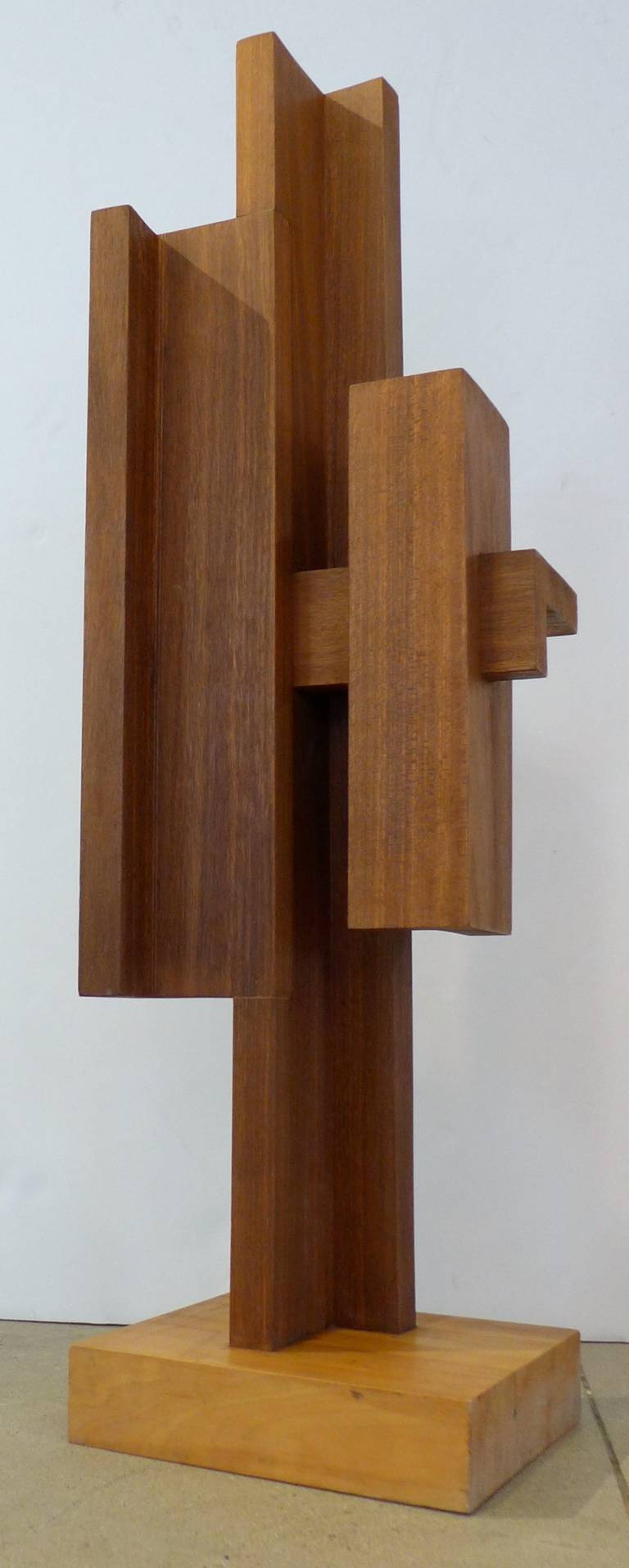 Tall Constructivist Sculpture by Johannes Hoog In Excellent Condition In New York, NY