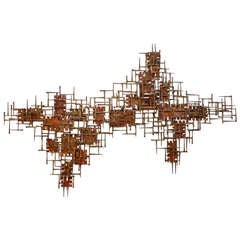 Large Silas Seandel "Colorado" Wall Sculpture