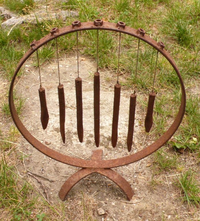 Wrought Iron Wind Chimes At 1stdibs Wrought Iron Wind Chimes 2