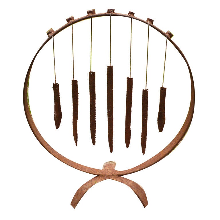 Wrought Iron Wind Chimes At 1stdibs Wrought Iron Wind Chimes 1