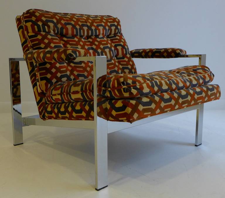 Pair of Milo Baughman Lounge Chairs 1