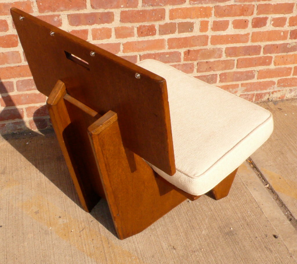 frank lloyd wright plywood chair