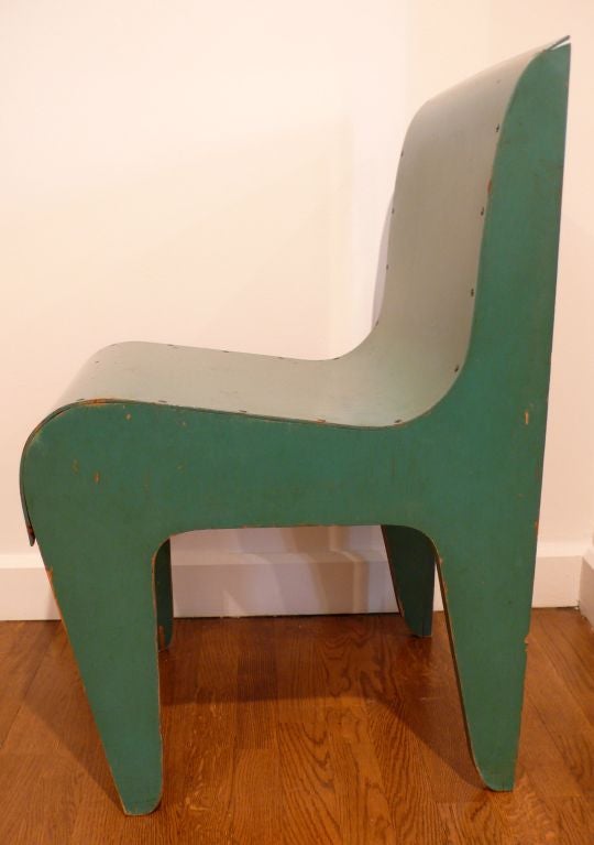 Mid-20th Century Henry Glass Prototype Stacking Chairs