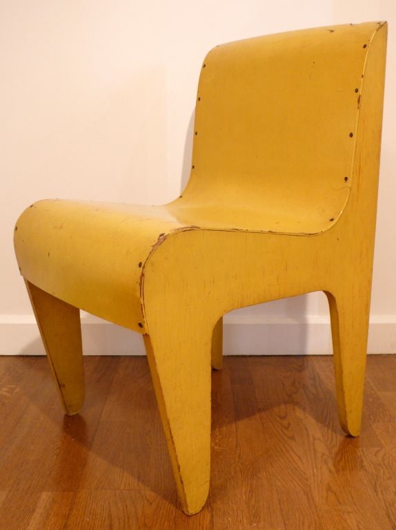 Masonite Henry Glass Prototype Stacking Chairs