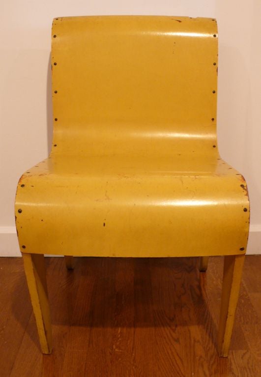 Henry Glass Prototype Stacking Chairs 1