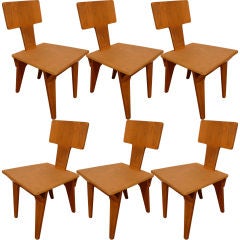 Six Nathan Lerner Chairs