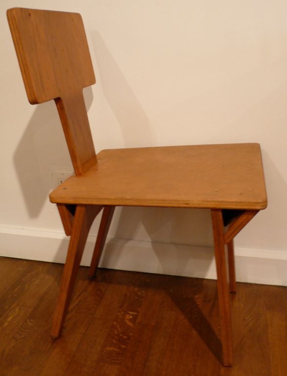 Six Nathan Lerner Chairs at 1stDibs lerner furniture