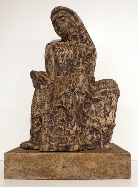 American Marianna Von Allesch Ceramic Sculpture