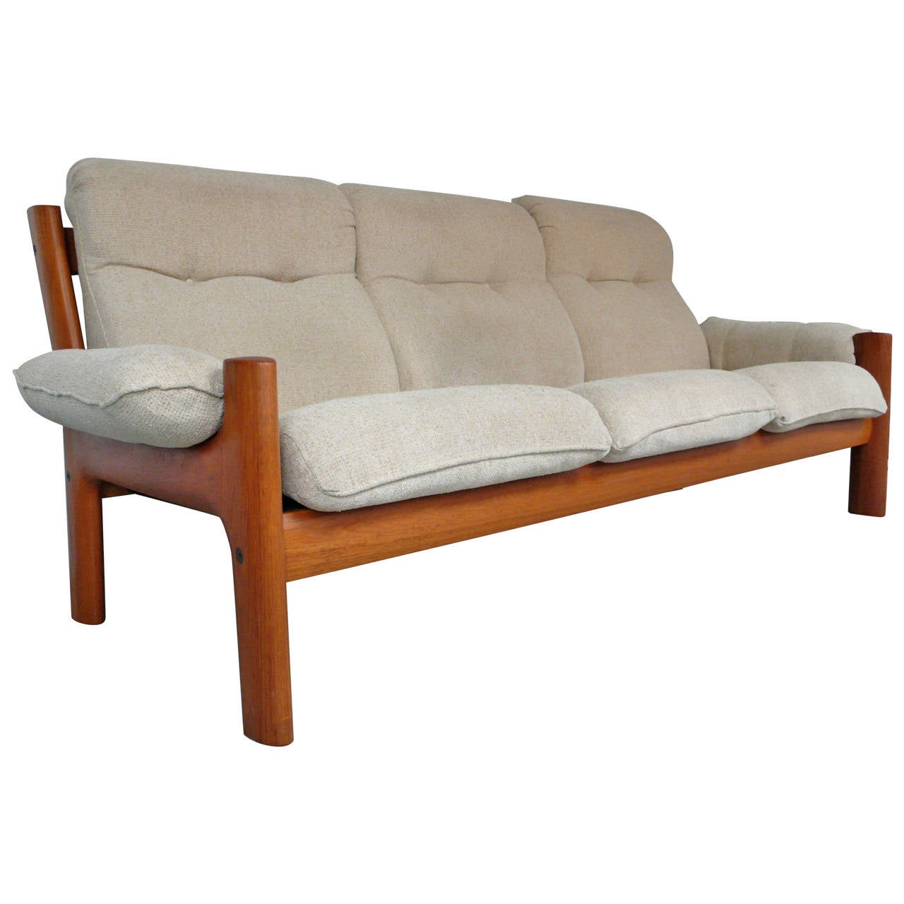 Norwegian Teak Sofa by Ekornes For Sale at 1stDibs ekornes sofa