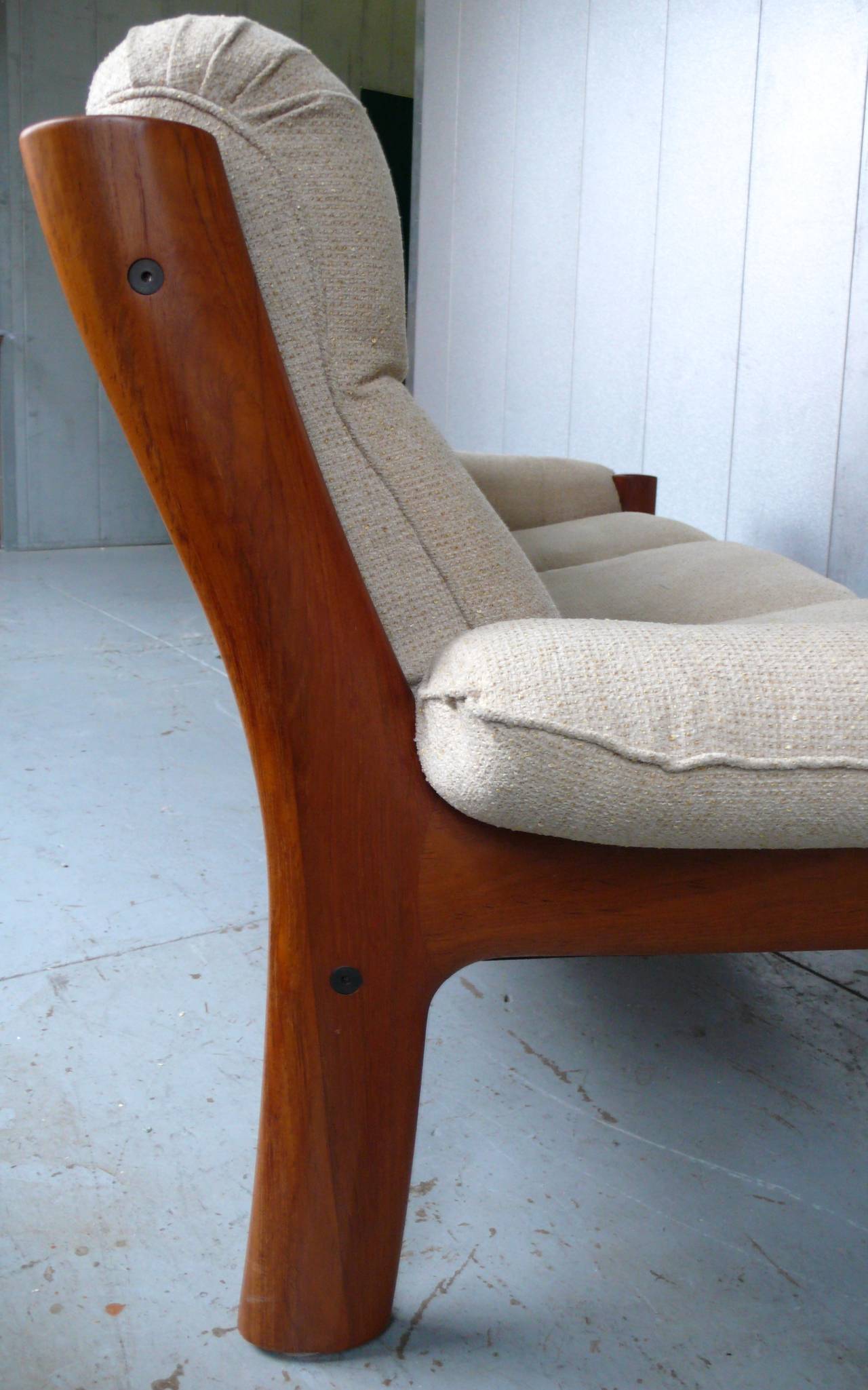 Late 20th Century Norwegian Teak Sofa by Ekornes