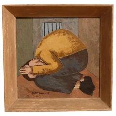 Ralph McGuire Painting "Prisoner"