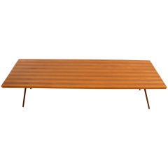Joseph Carreiro Striped Bench/Coffee Table