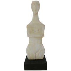 Sculpture figurative abstraite figurative d'Erwin Kalla