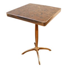 Italianate Tile-top Accent Table