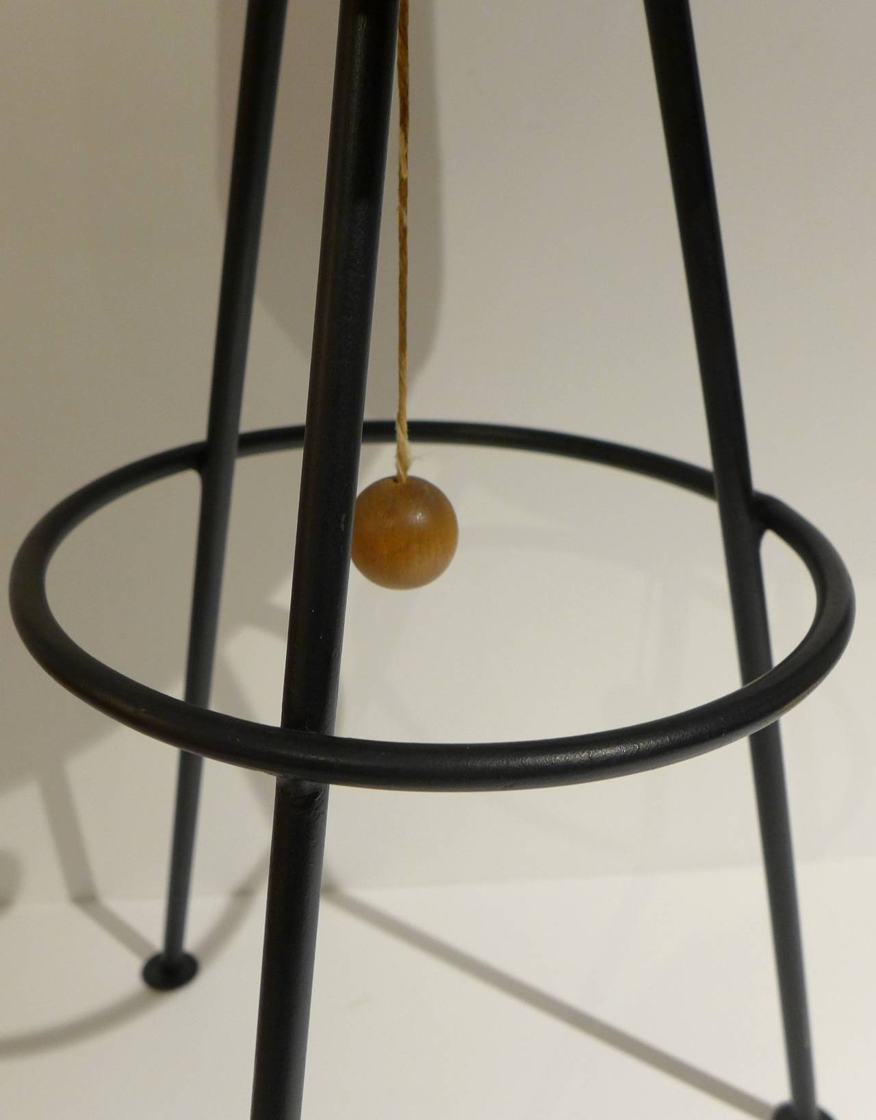 Mid-Century Modern Tripod Lamp by Bill Lam
