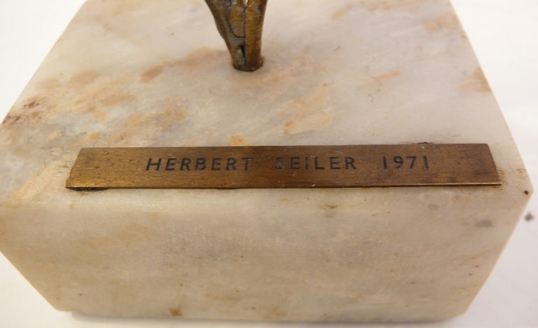 Late 20th Century Abstract Herbert Seiler Sculpture 