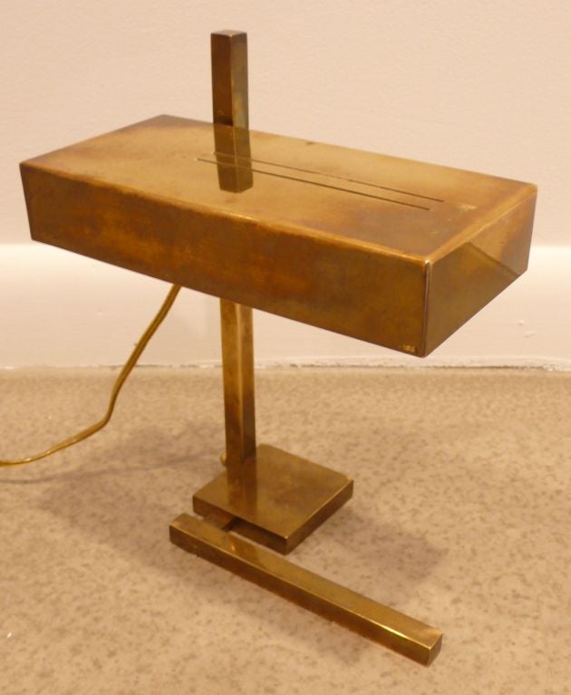 Mid-20th Century Unusual Constructivist Lamp