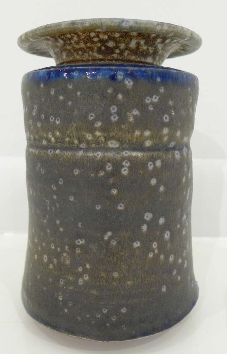 Modern Stoneware Vase by Karen Karnes