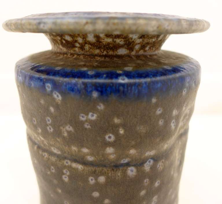 Stoneware Vase by Karen Karnes In Excellent Condition In New York, NY