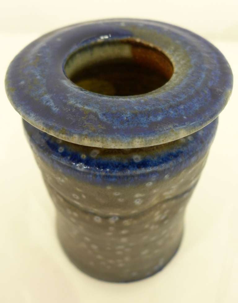American Stoneware Vase by Karen Karnes