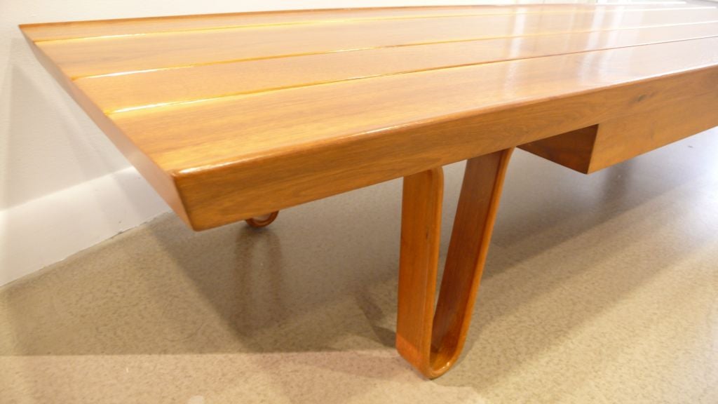 Long John Coffee Table with Drawer 2